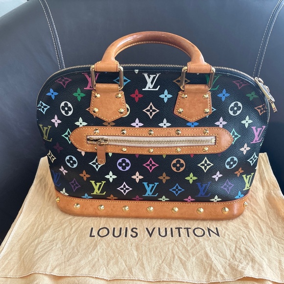 Murakami Muti Colored  Louis Vuitton Alma  Bag - Picture 1 of 8